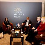 Cumhurbaşkanı Erhürman, DiCarlo ile görüştü