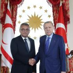 Cumhurbaşkanı Erhürman, TC Cumhurbaşkanı Erdoğan'la görüştü