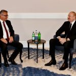 Cumhurbaşkanı Tufan Erhürman, Azerbaycan Cumhurbaşkanı İlham Aliyev ile görüştü