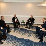 Cumhurbaşkanı Tufan Erhürman, Azerbaycan Cumhurbaşkanı İlham Aliyev ile görüştü