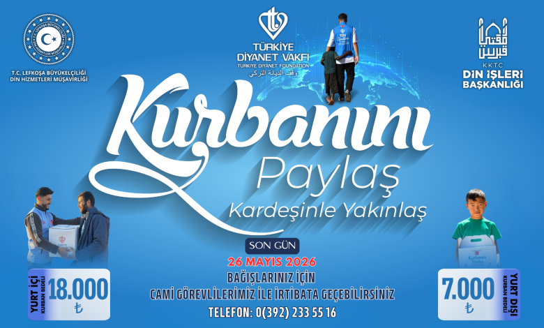 Din İşleri Başkanlığı vekâlet yoluyla kurban kesim bedellerini açıkladı