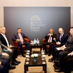 Erhürman, Türk Devletleri Teşkilatı Genel Sekreteri Ömüraliyev ile görüştü