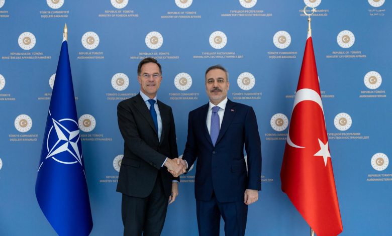 Fidan, Rutte ile Ankara'da görüştü