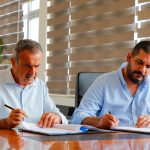 Gazimağusa’da kanalizasyon hatları yapım işleri ihalesinde imzalar atıldı