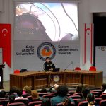 Hürkuş’un ilk test pilotu Özpala, DAÜ'de öğrencilerle bir araya geldi
