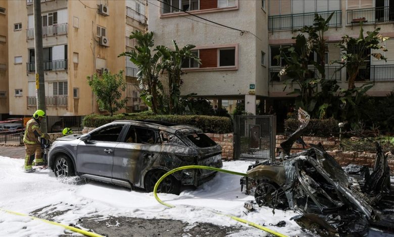 İran’ın misillemesi sonucu 15 füze parçası İsrail’in başkenti Tel Aviv ve çevresine isabet etti