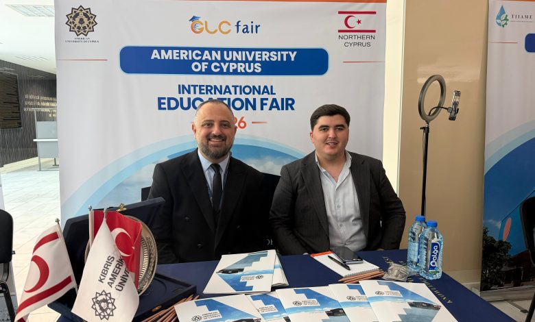 KAÜ, Azerbaycan’da düzenlenen GLC Uluslararası Eğitim Fuarı’na katıldı