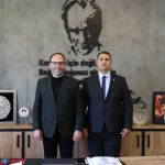 Sadıkoğlu, SSTB İskele Bölge Müdürlüğü görevine atanan Balcı’yı kabul etti