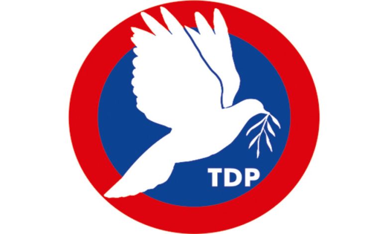 TDP'nin yeni vizyon belgesi tanıtıldı