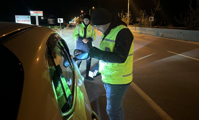 Ülke genelinde 293 sürücü rapor edildi, 37 araca trafikten men…