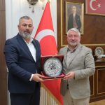 Beyarmudu Belediye Başkanı Bebek Çorum Belediye Başkanı Aşgın’ı ziyaret etti