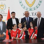 Çavuşoğlu, Cimnastik Federasyonu sporcularını kabul etti