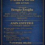 “Gözyaşıyla Yazılanlar” kitabı ve “An’ın Estetiği” sergisi çarşamba günü sanatseverlerle buluşacak