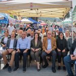 İncirli, Yeşilırmak Çilek ve Kıbrıs İpek Koza Festivali'ni ziyaret etti