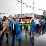 İstanbul'da bazı sendikalar 1 Mayıs Emek ve Dayanışma Günü'nü kutladı