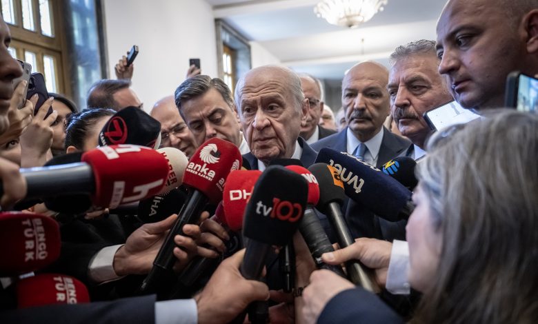 Bahçeli: “Cumhurbaşkanımız görevdedir, biz de arkasındayız"