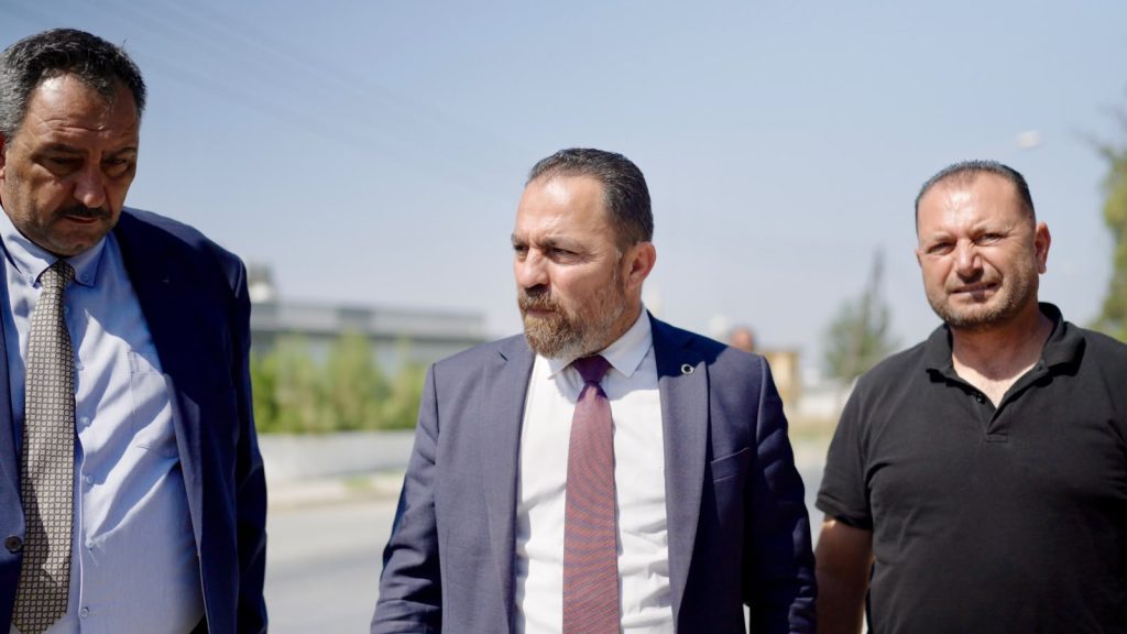 Çavuş, Yeniboğaziçi İsale ve Şebeke Geliştirme Projesi’nde incelemelerde bulundu