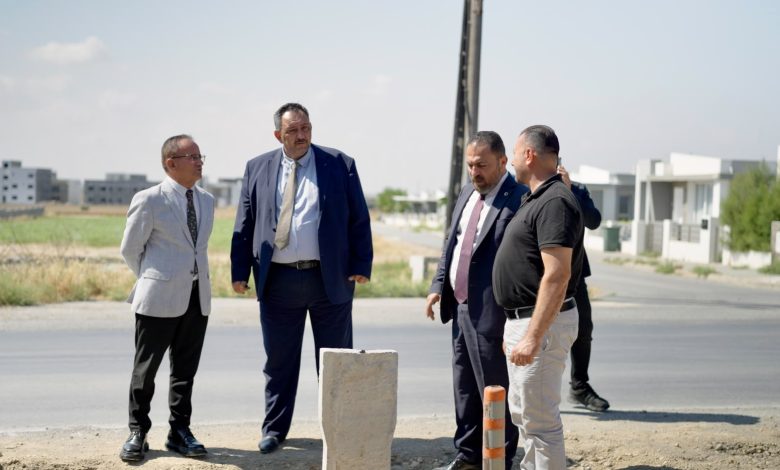 Çavuş, Yeniboğaziçi İsale ve Şebeke Geliştirme Projesi’nde incelemelerde bulundu