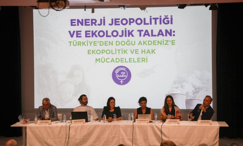 CTP Kadın Örgütü, "Enerji Jeopolitiği ve Ekolojik Talan" konulu konferans düzenledi