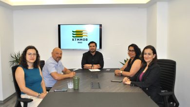 CTP Kadın Örgütü’nden KTMMOB’ye ziyaret ve davet…