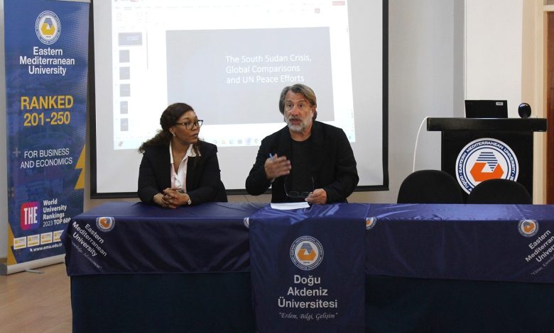 DAÜ’de Güney Sudan Krizi ve BM Barış Çabaları konulu seminer düzenlendi