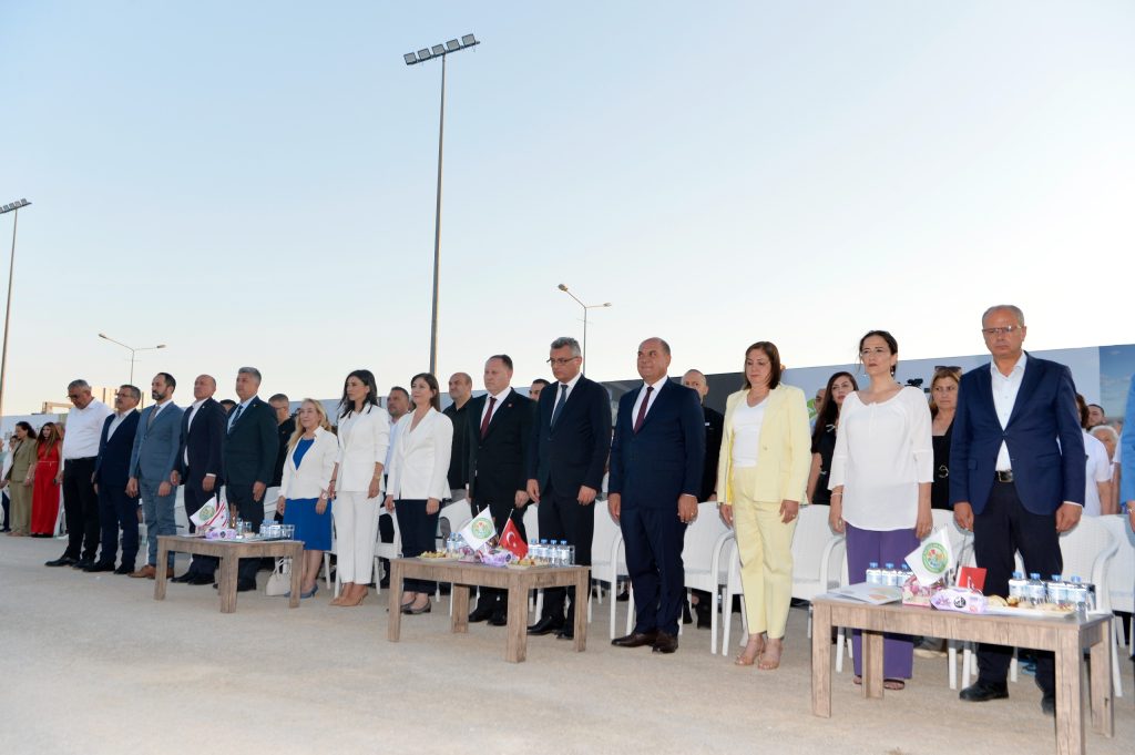 Erhürman, Değirmenlik-Akıncılar Belediyesi’nin yeni hizmet binasının temel atma törenine katıldı