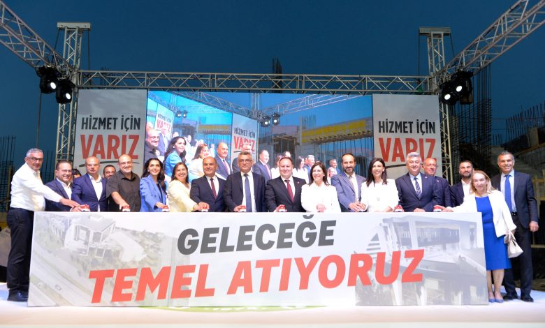 Erhürman, Değirmenlik-Akıncılar Belediyesi’nin yeni hizmet binasının temel atma törenine katıldı
