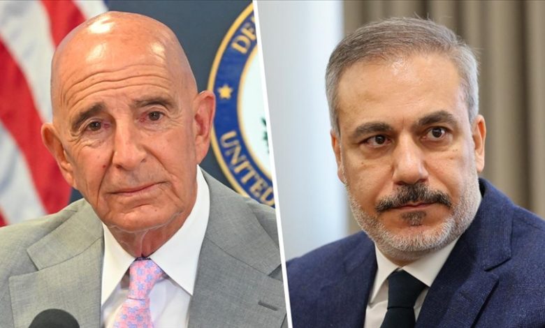 Hakan Fidan, Tom Barrack ile görüştü