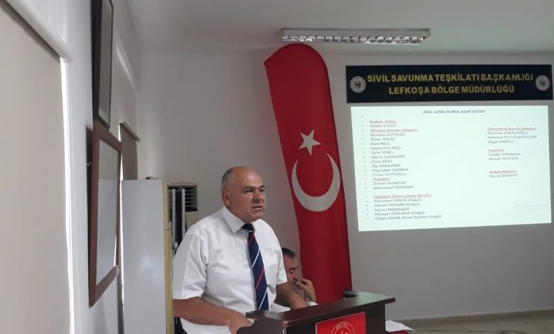 Kıbrıs Türk Emekli Subaylar Derneği Başkanı Bülent Ecevit oldu