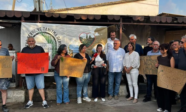 Lefke Çevre ve Tanıtma Derneği'nden eylem: "Lefke İmar Planı bir an önce yürürlüğe girmeli"