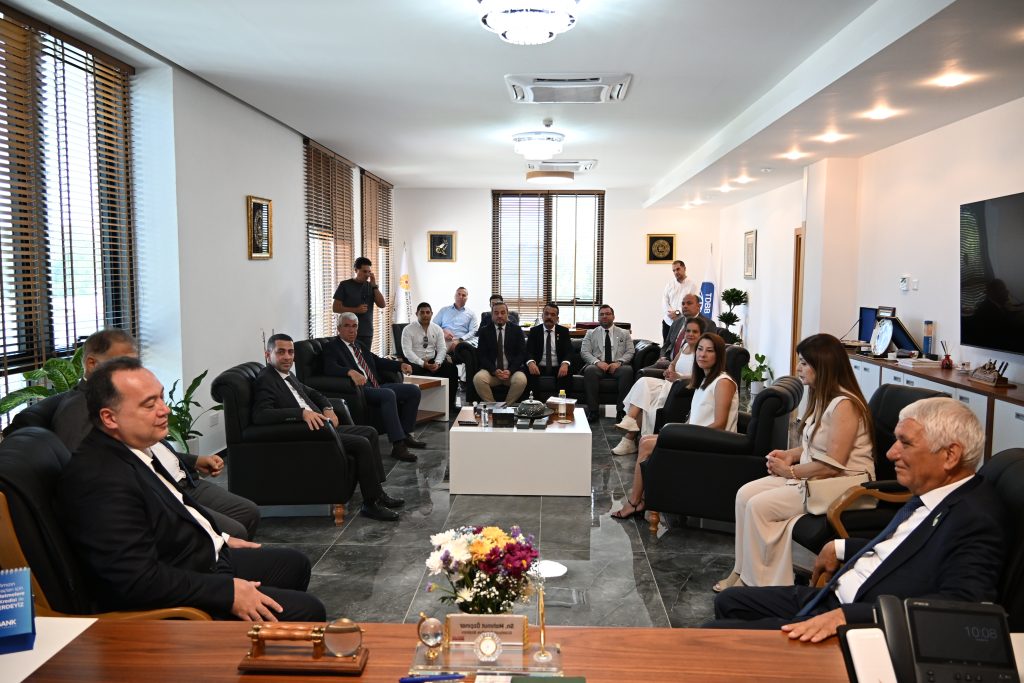 Manisa Büyükşehir Belediyesi'nden kardeş belediye Güzelyurt'a ziyaret