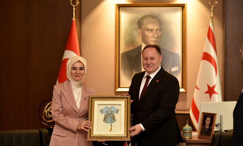 Öztürkler, Göktaş'ı kabul etti: "Ziyaretler ve işbirlikleri, sarsılmaz ve kopmaz bağların bir göstergesi"