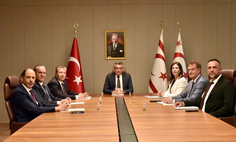 Siyasi Partiler Konseyi Cumhurbaşkanlığında toplandı