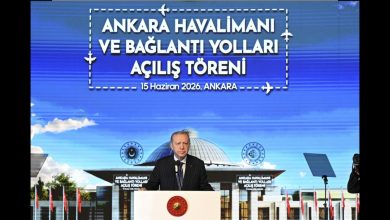 TC Cumhurbaşkanı Erdoğan, "Ankara Havalimanı ve Bağlantı Yolları Açılış Töreni"nde konuştu