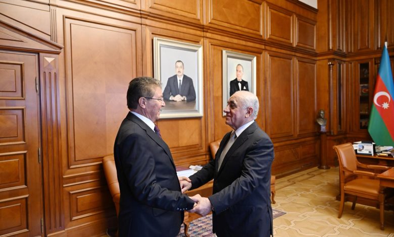 Üstel ile Asadov KKTC ile Azerbaycan arasındaki ilişkilerinin geliştirilmesinde ulaşımın oynadığı stratejik rolü ele aldı