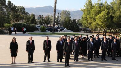 20 Temmuz Barış ve Özgürlük Bayramı’nın 52’nci yıl dönümü… Dr. Fazıl Küçük’ün Anıt Mezarı’nda tören düzenlendi
