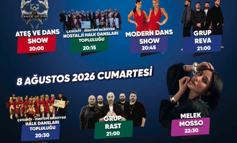Alagadi Fest 7 Ağustos’ta başlıyor