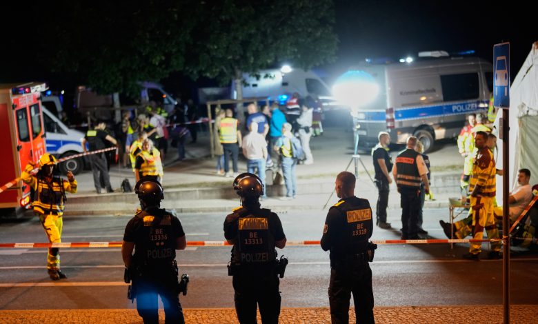 Almanya'da polis Berlin'de araçla düzenlenen saldırının şüphelisini arıyor