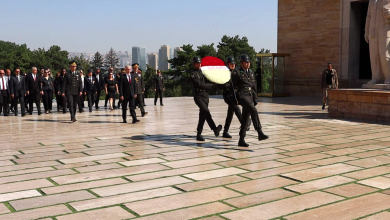 Ankara’da 20 Temmuz Barış ve Özgürlük Bayramı dolayısıyla tören düzenlendi