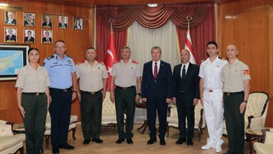 Başbakan Üstel, GKK Komutanı Tümgeneral Görgülü'yü kabul etti