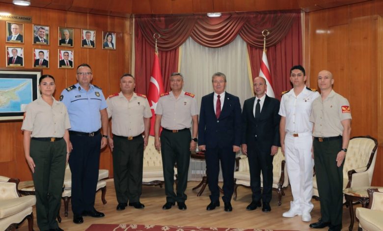 Başbakan Üstel, GKK Komutanı Tümgeneral Görgülü'yü kabul etti