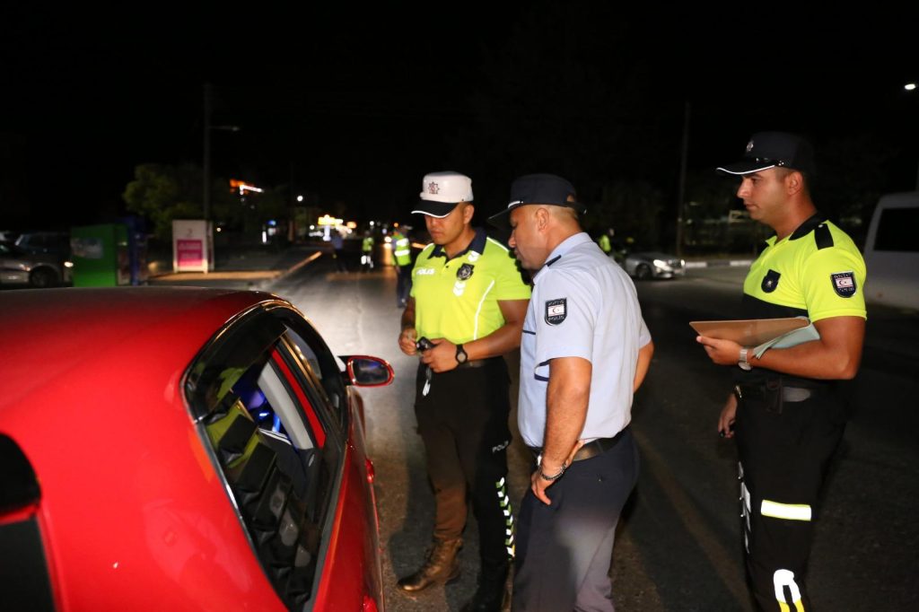 Beş ilçede asayiş ve trafik denetimleri yapıldı