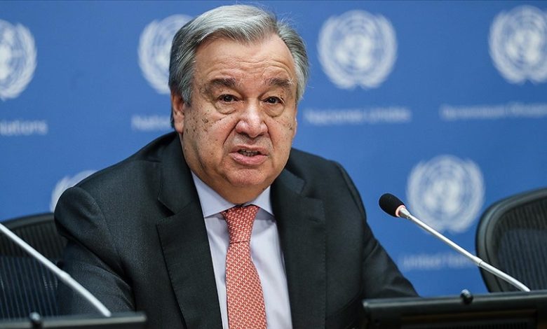 BM Genel Sekreteri Antonio Guterres adaya geldi