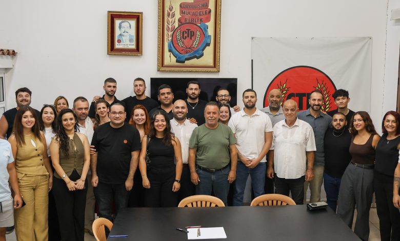 CTP Lefke Gençlik Örgütü yeni Başkanı Ali Oktay oldu