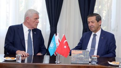 Dışişleri Bakanı Ertuğruloğlu, İYİ Parti heyetini kabul etti