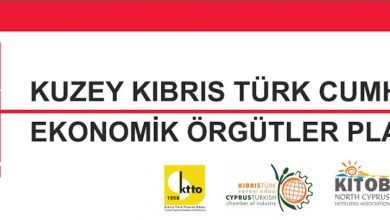 Ekonomik Örgütler Platformu, Cumhurbaşkanı Erhürman’a teşekkür ederek, destek belirtti