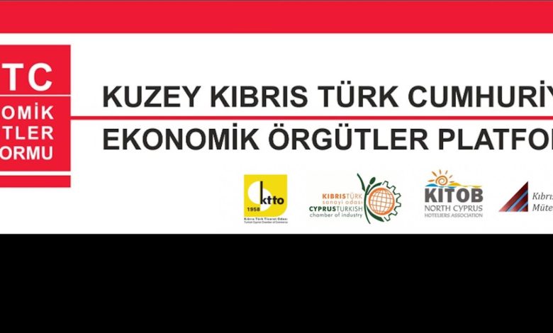 Ekonomik Örgütler Platformu’ndan Cumhurbaşkanı Erhürman’a çağrı