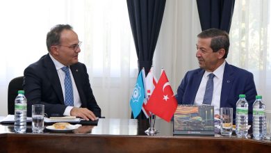 Ertuğruloğlu, Türkiye Dışişleri Bakan Yardımcısı Büyükelçi Bozay’ı kabul etti