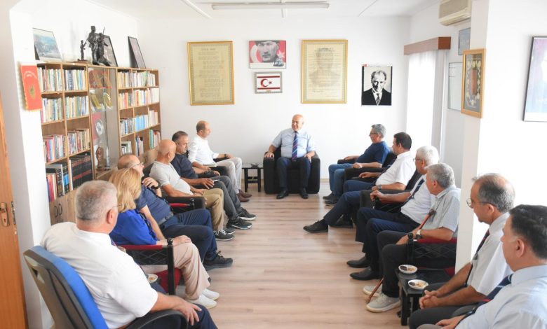 Halkın Partisi, Emekli Subaylar Derneği'ni ziyaret etti