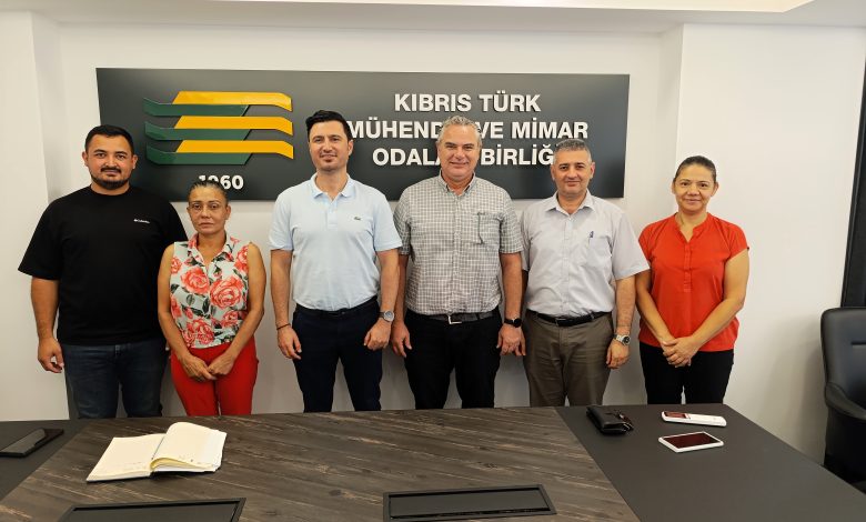 İSG-BİR heyeti KTMMOB’yi ziyaret etti